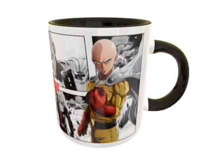 One Punch Man Manga Plantilla Editable para Sublimación de Taza - Imagen 5