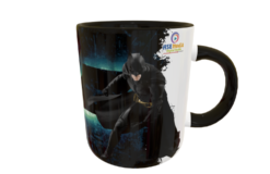 Batman Plantilla Editable para Sublimación de Taza #2