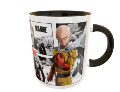 One Punch Man Manga Plantilla Editable para Sublimación de Taza - Imagen 6