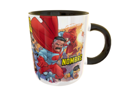 Invencible #02 Plantilla Editable para Taza