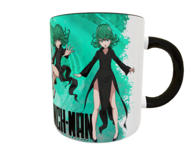 Tatsumaki, One Punch Man Plantilla Editable para Sublimación de Taza - Imagen 7