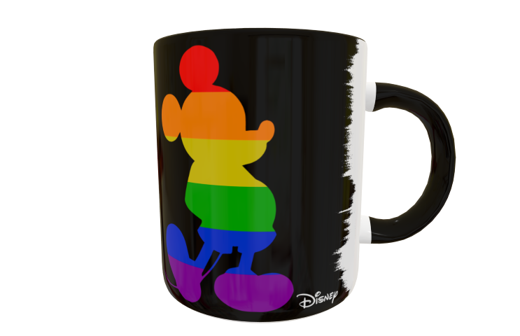 Mickey Mouse Love is Love Plantilla Editable para Taza - Imagen 7