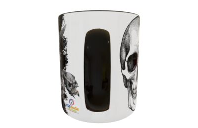 Calaveras Plantilla Editable para Taza - Imagen 5