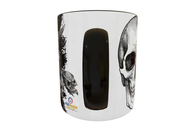 Calaveras Plantilla Editable para Taza - Imagen 5
