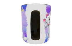 Aristogatos, Gatita Marie Plantilla Editable para Sublimación de Taza