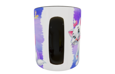 Aristogatos, Gatita Marie Plantilla Editable para Sublimación de Taza