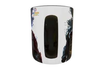 Batman Plantilla Editable para Sublimación de Taza #3