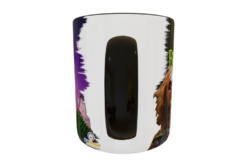Beetlejuice Plantilla Editable para Sublimación de Taza