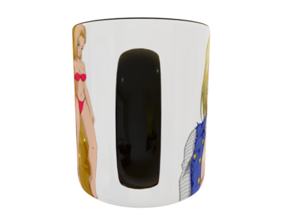 Sexy Número 18 Plantilla Editable para Sublimación de Taza - Imagen 13