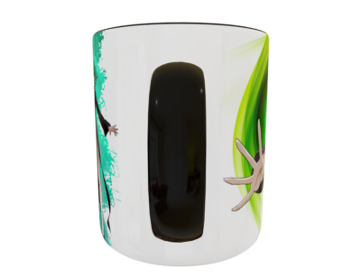 Tatsumaki, One Punch Man Plantilla Editable para Sublimación de Taza - Imagen 8