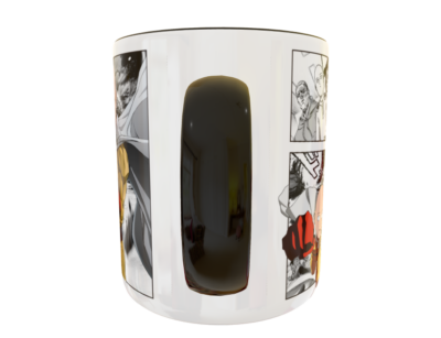 One Punch Man Manga Plantilla Editable para Sublimación de Taza - Imagen 8