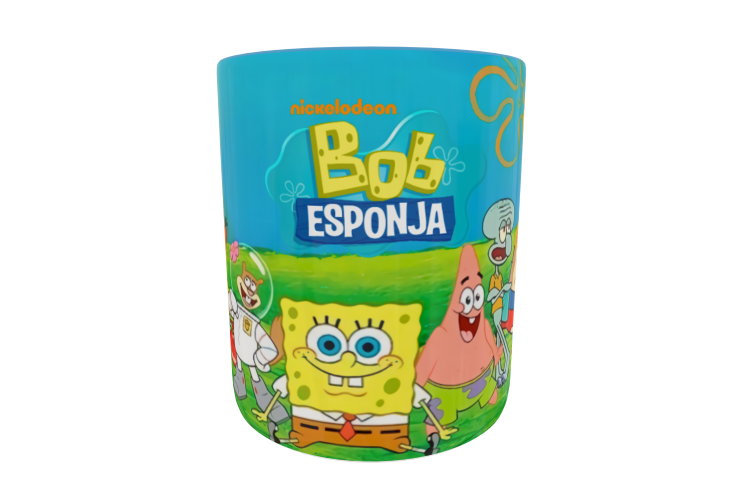 Bob Esponja Plantilla Editable para Taza - Imagen 7