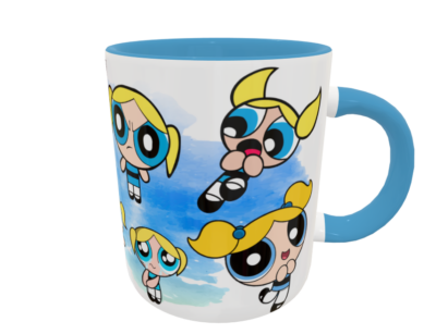 Chicas Súper Poderosas, Burbuja Plantilla Editable para Taza - Imagen 6