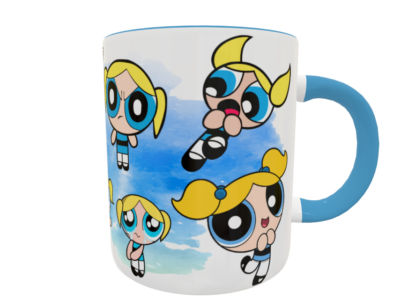 Chicas Súper Poderosas, Burbuja Plantilla Editable para Taza - Imagen 7