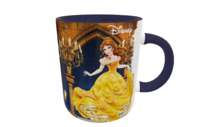 La Bella y La Bestia Plantilla Editable para Taza