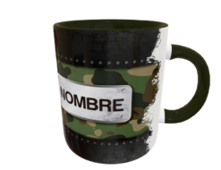 Foto Militar Camuflaje Plantilla Editable para Taza Gratis