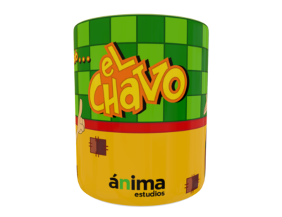 El Chavo del 8 Animado Plantilla Editable para Taza - Imagen 4
