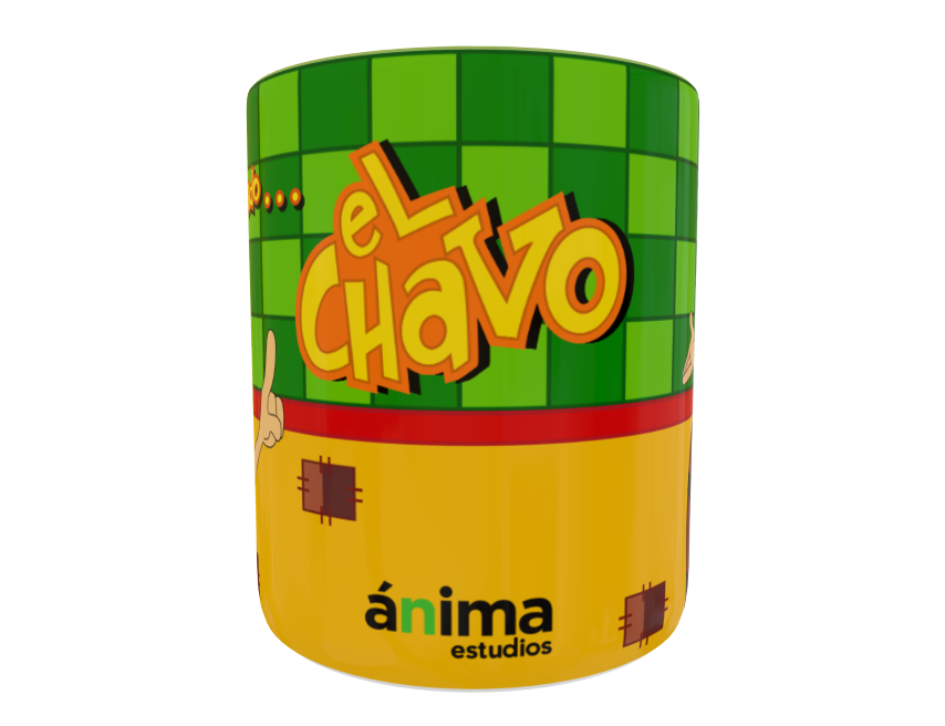 El Chavo del 8 Animado Plantilla Editable para Taza - Imagen 4