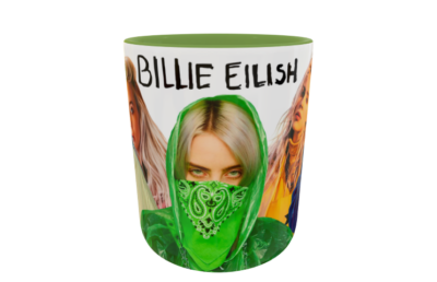 Billie Eilish #02 Plantilla Editable para Taza