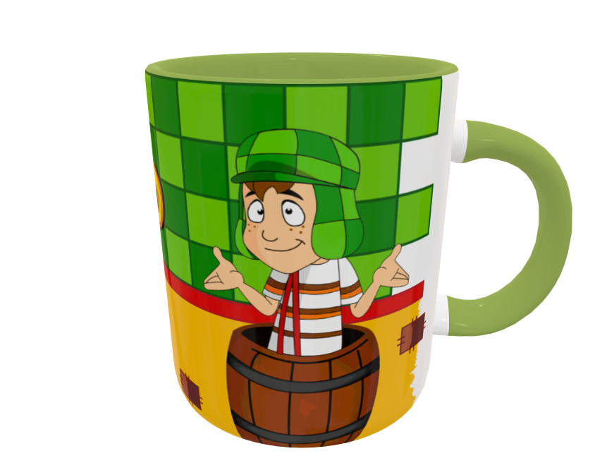 El Chavo del 8 Animado Plantilla Editable para Taza - Imagen 5
