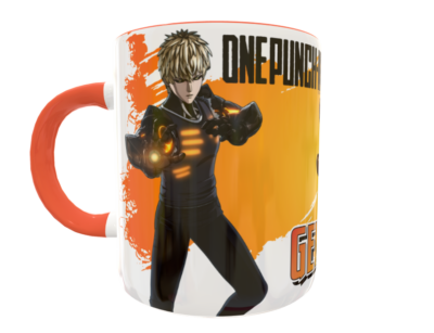 Alternative view of Genos, One Punch Man Plantilla Editable para Sublimación de Taza