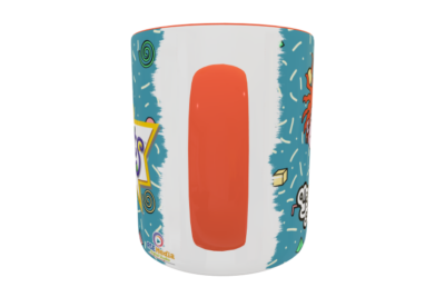 Aventuras en Pañales, Carlitos Plantilla Editable para Sublimación de Taza
