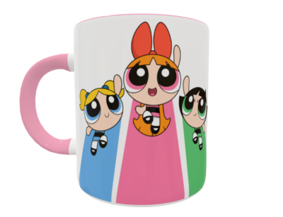 Alternative view of Chicas Súper Poderosas Plantilla Editable para Taza