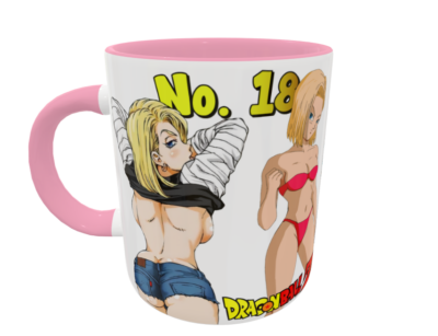 Sexy Número 18 Plantilla Editable para Taza - Imagen 3