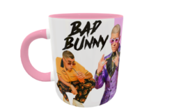 Bad Bunny Plantilla Editable para Taza