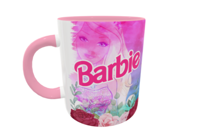 Barbie Plantilla Editable para Taza