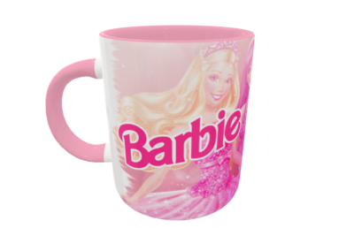 Barbie #02 Plantilla Editable para Taza