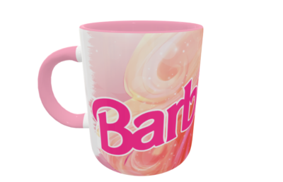 Barbie #03 Plantilla Editable para Taza