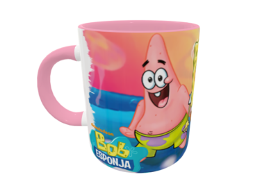 Alternative view of Bob Esponja #02 Plantilla Editable para Taza