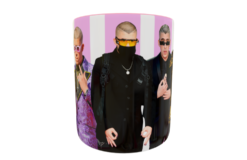 Bad Bunny Plantilla Editable para Taza