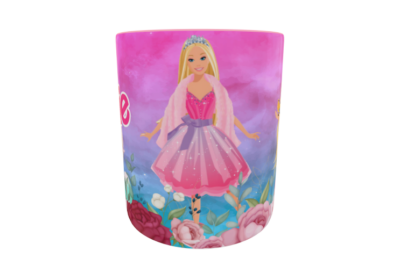 Barbie Plantilla Editable para Taza