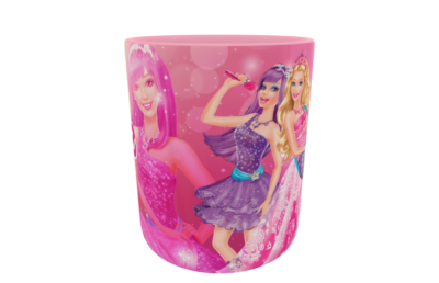 Barbie #02 Plantilla Editable para Taza