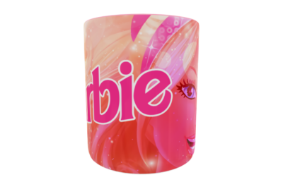 Barbie #03 Plantilla Editable para Taza