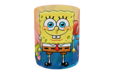 Bob Esponja #02 Plantilla Editable para Taza - Imagen 3