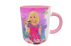 Barbie Plantilla Editable para Taza