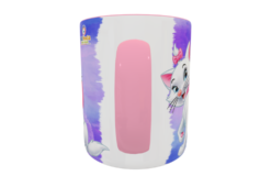 Aristogatos, Gatita Marie Plantilla Editable para Sublimación de Taza