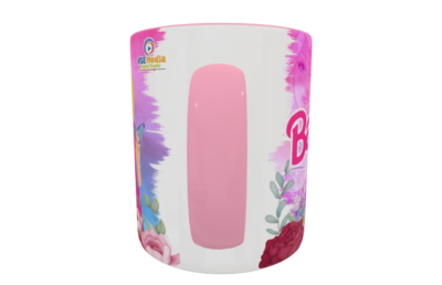 Barbie Plantilla Editable para Taza