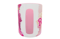 Barbie #02 Plantilla Editable para Taza