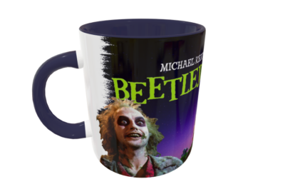 Beetlejuice Plantilla Editable para Sublimación de Taza
