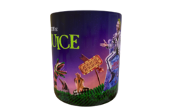 Beetlejuice Plantilla Editable para Sublimación de Taza