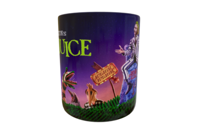 Beetlejuice Plantilla Editable para Sublimación de Taza