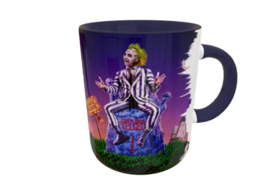 Beetlejuice Plantilla Editable para Sublimación de Taza