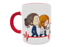 Anatomía de Grey, Eres mi Persona Plantilla Editable para Sublimación de Taza