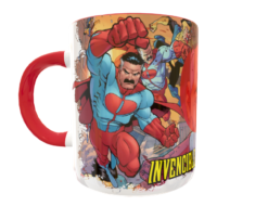 Alternative view of Invencible, Omni Man Plantilla Editable para Taza