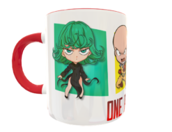 One Punch Man Chibi Plantilla Editable para Taza