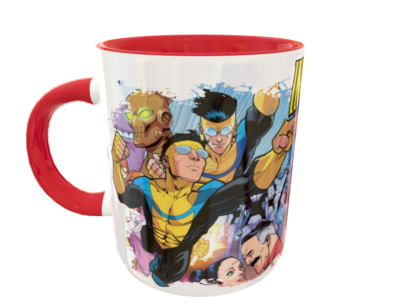 Invencible #02 Plantilla Editable para Taza